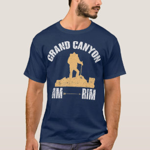 South Rim to North Rim Grand Canyon Wandern T-Shirt