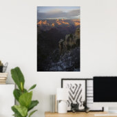 South Rim Wieder Sunset Poster (Heimbüro)