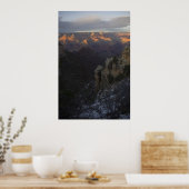 South Rim Wieder Sunset Poster (Küche)