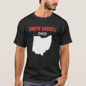 South Russell Ohio USA State America Travel Ohioan T-Shirt (Vorderseite)