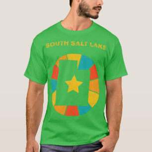 South Salt Lake Utah Vintag Ausgefallenes Souvenir T-Shirt
