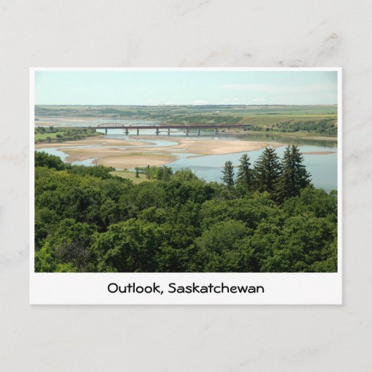 South Saskatchewan River Postkarte (Vorderseite)