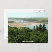 South Saskatchewan River Postkarte (Vorne/Hinten)