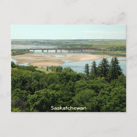 South Saskatchewan River Postkarte (Vorderseite)