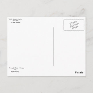 South Sawyer Glacier Post Card Postkarte