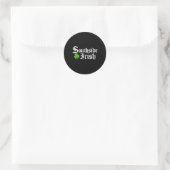 South Side Irish Chicago St Patricks Day Runder Aufkleber (Tasche)