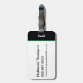 South Side Serpents Graphic Gepäckanhänger (Rückseite vertikal)