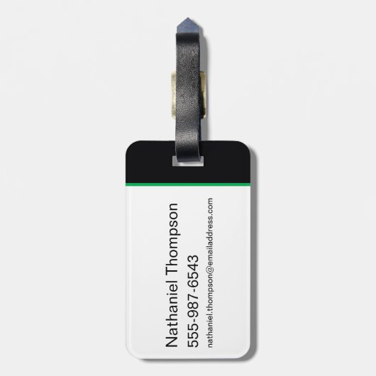 South Side Serpents Graphic Gepäckanhänger (Rückseite vertikal)