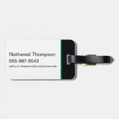 South Side Serpents Graphic Gepäckanhänger (Rückseite horizontal)