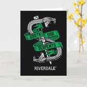 South Side Serpents Graphic Karte (Gelbe Blume)