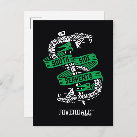 South Side Serpents Graphic Postkarte (Vorne/Hinten)