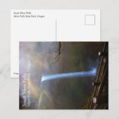 South Silver Falls, OR Postkarte (Vorne/Hinten)