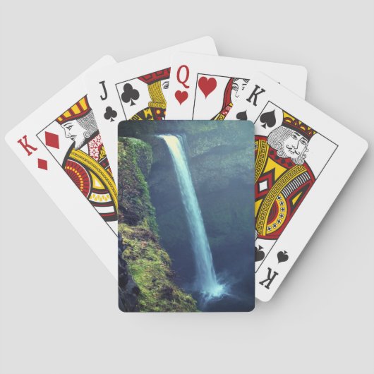 South Silver Falls, OR Spielkarten (Rückseite)