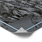 South Sister von Bachelor Butte Poster (Ecke)