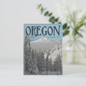 South Sister von Bachelor Butte Postkarte (Stehend Vorderseite)