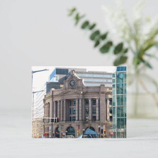 South Station Postkarte (Stehend Vorderseite)