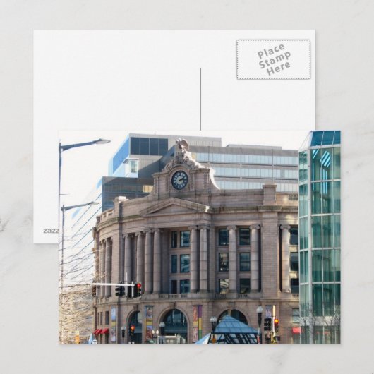 South Station Postkarte (Vorne/Hinten)