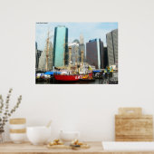 South Street Seaport, NYC Poster (Küche)