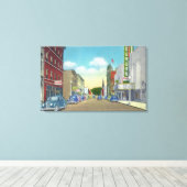 South Street View von Genesee Street Leinwanddruck (Insitu (Holzboden))