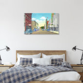 South Street View von Genesee Street Leinwanddruck (Insitu (Schlafzimmer))