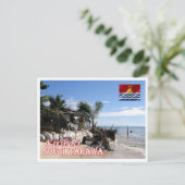 South Tarawa - Kiribati - Panorama - Postkarte (Stehend Vorderseite)