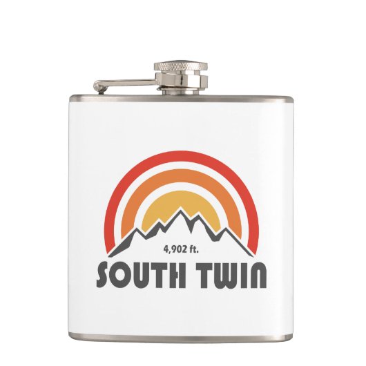 South Twin Mountain New Hampshire Flachmann (Vorderseite)