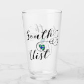 South Uist Flag Herd, Äußere Hebriden Glas (Vorderseite)