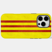 South Vietnam Light Grunge Flag Case-Mate iPhone Hülle (Rückseite (Horizontal))