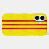 South Vietnam Light Grunge Flag Case-Mate iPhone Hülle (Rückseite (Horizontal))