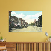 South View Down Main Street Leinwanddruck (Insitu (Wohnzimmer))