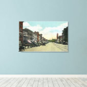 South View Down Main Street Leinwanddruck (Insitu (Holzboden))