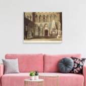 South View of Poet's Corner, Platte 27 von 'Westmi Leinwanddruck (Insitu (Wohnzimmer))