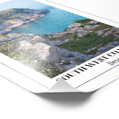 South West Coast Path, Brixham, Cornwall Fotodruck (Ecke)