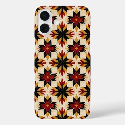 South Western tiled pattern iPhone Case-Mate iPhone Hülle (Rückseite)