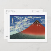 South Wind, Clear Sky Postkarte (Vorne/Hinten)