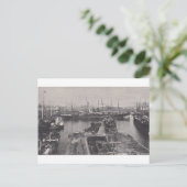 Southampton Docks 1905 Postkarte (Stehend Vorderseite)