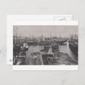 Southampton Docks 1905 Postkarte (Vorne/Hinten)