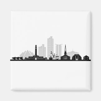 SOUTHAMPTON England fußball City Skyline Silhouett Magnet