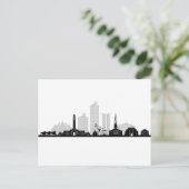 SOUTHAMPTON England fußball City Skyline Silhouett Postkarte (Stehend Vorderseite)