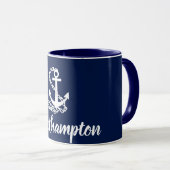 Southampton England - Maritime Style Tasse (VorderseiteRechts)