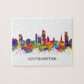 Southampton England Skyline Puzzle (Horizontal)