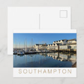 Southampton Feiertagspostkarte (Vorne/Hinten)