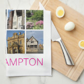 Southampton Geschirrtuch (Viertel Falte)