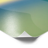 Southampton Kreuzfahrtschiff Reiseplakat Fotodruck (Ecke)