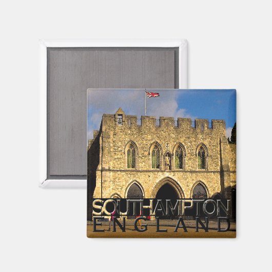 Southampton Magnet (Vorderseite/Rückseite)