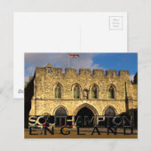 Southampton Postkarte (Vorne/Hinten)