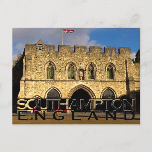 Southampton Postkarte (Vorderseite)