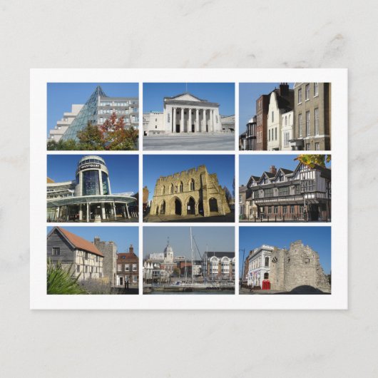 Southampton Postkarte (Vorderseite)