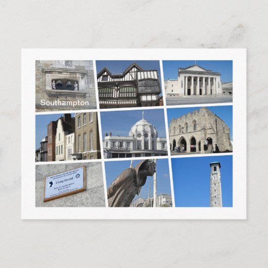 Southampton Postkarte (Vorderseite)