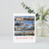 Southampton Postkarte (Stehend Vorderseite)